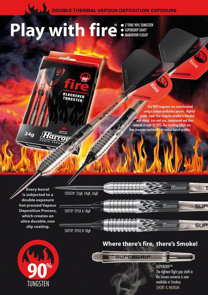 Harrows Fire Darts